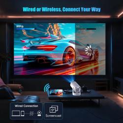 Magcubic HY300 Pro+ Android 11 Projector 8000 Lumens 4K 720P Portable 