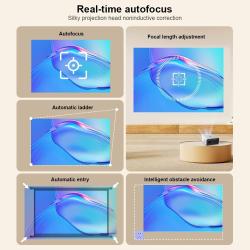 TD85SE 2K 4K Full HD 1080P Video Projector Android 12 Auto Focus Home 