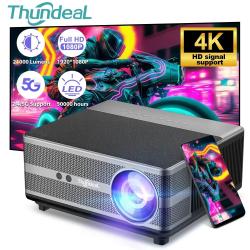 ThundeaL Full HD Projector TD98W 1080P 2K 4K Video LED Proyector TD98 