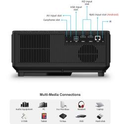 ThundeaL Full HD Projector TD98W 1080P 2K 4K Video LED Proyector TD98 