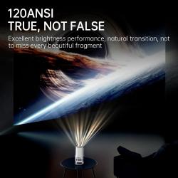 HONGTOP S40 Android 11 Mini Projector Support 4K 1080P 2.4G/5GWIFI BT5
