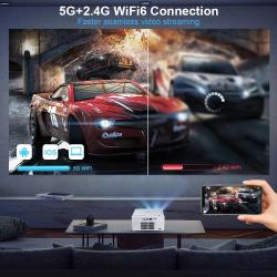 ThundeaL 2K 4K Full HD 1080P Projector TDA7W 2G 32G Android 13 WiFi 6 