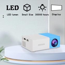 YG300 New 4K Projector Home Ultra HD Wall Mounted Projection Bedroom D