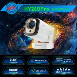 HY260Pro Smart Projector Supperted 4K Android 11 Dual Wifi6 330 ANSI Q