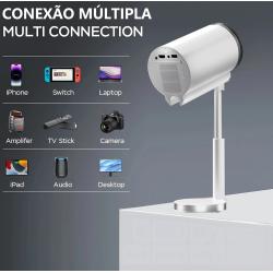 Mini 1080P Projector X5 Portable 4K video Supported Home Theater Video