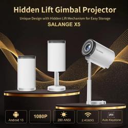 Mini 1080P Projector X5 Portable 4K video Supported Home Theater Video