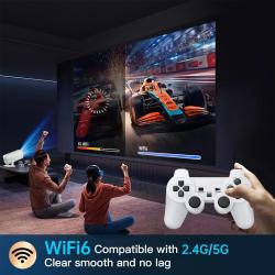 Android 11 Game Projector P30MAX Retro Video Game Consoles Dual WIFI B