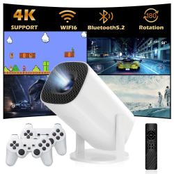 Android 11 Game Projector P30MAX Retro Video Game Consoles Dual WIFI B