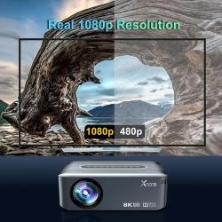 Xnano X1 Portable Projector 4K 8K Full HD 1080P Android LED Video Home