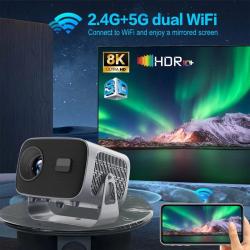 A10 Mini HD 4K Projector Home theater Projector Portable Android 11.0 