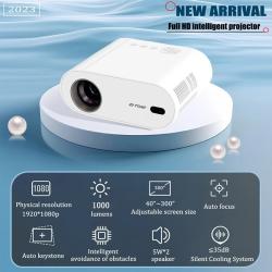 DITONG Projector 4K Android with Dual WiFi 6 and Bluetooth Auto Keysto