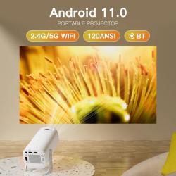 Salange S40 Smart Projector Digital Android11 Support 4K 1080P WiFi6 B