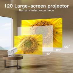 Salange S40 Smart Projector Digital Android11 Support 4K 1080P WiFi6 B