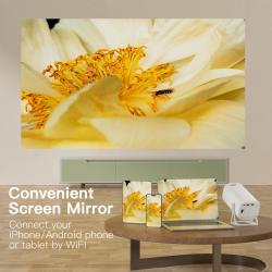 Salange S40 Smart Projector Digital Android11 Support 4K 1080P WiFi6 B