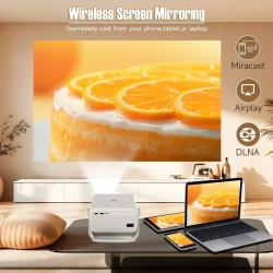 Magcubic 650ANSI L018 4K Native Portable Projector 1080P Auto Focus Ke