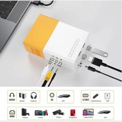 YG300 Mini Projector Portable Projector Wifi Smart 1280 720P Full HD O