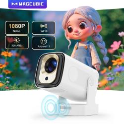 Magcubic HY310 Auto Focus Mini Projector Native 1080P 330ANSI 4K Andro