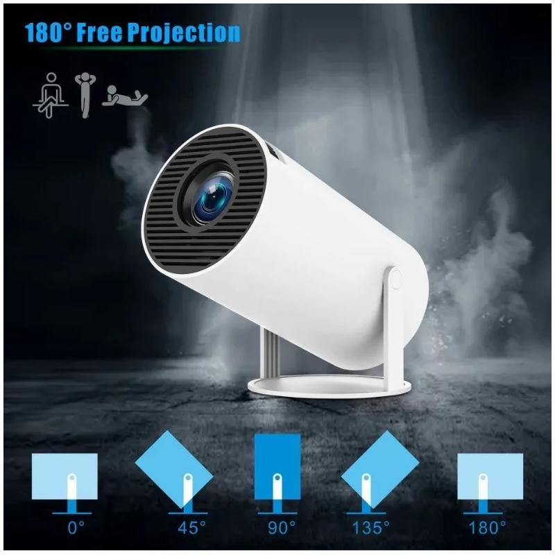 P30 Smart Mini Projector Android 11 WiFi6 Bluetooth Smart Mini Portabl