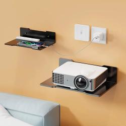 Projector Support Wall Mount Non Punching Stand for Home Theater Proje