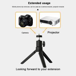 Desktop Projector Stand，Desktop Lazy Mobile Phone Holder Tripod Live S