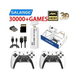 M8 4K Pro Game Stick Mini TV Handheld Game Console Wireless Gamepads V