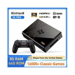 Kinhank Super Console X5 PRO Retro Video Game Consoles Plug and Play 4