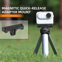 Magnetic Quick Release Adapter Mount for Action Camera Selfie Stick Tr