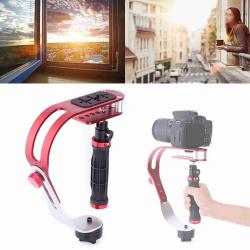 Professional Handheld Video Stabilizer Hand Grip Stabiliser Support Mo
