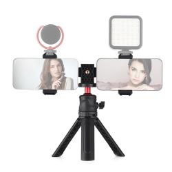 Andoer Smartphone Video Kit Including Universal Phone Tripod Mount wit