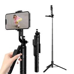 2025 new New Tripod,moble phone Stand with Bluetooth shutter,Wireless 
