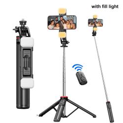 C13C13d Portable Selfie Stick Bluetooth Remote 360 Rotation Tripod Sta