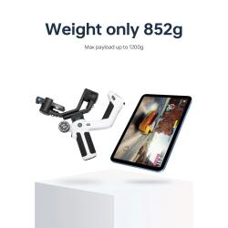 FeiyuTech SCORP Mini 2 for Mirrorless Camera Action Camre Smartphone, 
