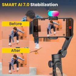 AOCHUAN Smart XE Combo Phone Gimbal Stabilizer with Extension Rod 3-Ax