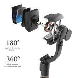 FANGTUOSI Mobile Video stabilizer Bluetooth selfie stick tripod Gimbal