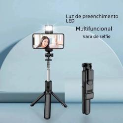 2025 new Selfie Stick Tripod Extendable Wireless Bluetooth Remote Port