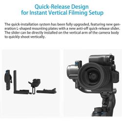 FeiyuTech SCORP 2OfficialCamera Gimbal Stabilizer Built-in AI Tracker 