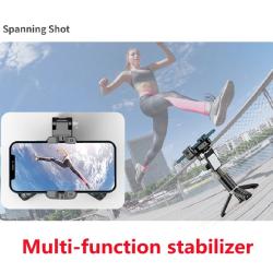360 Rotation Following shooting Mode Gimbal Stabilizer Selfie Stick Tr