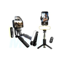 Q09 Wireless Bluetooth Selfie Stick Tripod Handheld Gimbal Stabilizer 