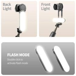 Q09 Wireless Bluetooth Selfie Stick Tripod Handheld Gimbal Stabilizer 