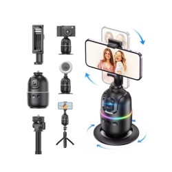 Selfie Stick Handheld gimbal Tripod Extendable Wireless Bluetooth Remo