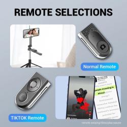 2025 New 1750mm Wireless Selfie Stick Tripod Stand Foldable Monopod Wi