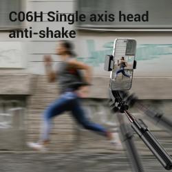 360 Rotation Following Shooting Mode Gimbal Stabilizer Selfie Stick Tr