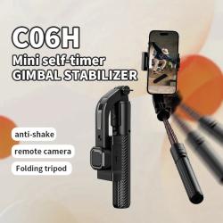 360 Rotation Following Shooting Mode Gimbal Stabilizer Selfie Stick Tr