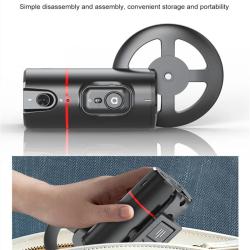 2025 NEW Gimbal Stabilizer Selfie Stick Foldable Wireless Tripod with 