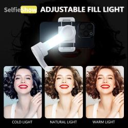 M01 3-Axis Anti-Shake Gimbal Phone Stabilizer Handheld Foldable Holder