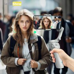 M01 3-Axis Anti-Shake Gimbal Phone Stabilizer Handheld Foldable Holder