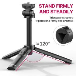Ulanzi RMT-01 Wireless Bluetooth Extendable Selfie Stick Tripod One Cl