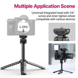 Ulanzi RMT-01 Wireless Bluetooth Extendable Selfie Stick Tripod One Cl