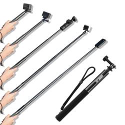 Selfie Monopod Handheld Extendable Selfie Stick Portable Vlog Selife S