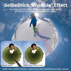 Ulanzi MT-57 MT-58 Insta360 80/120CM Extendable Invisible Selfie Stick